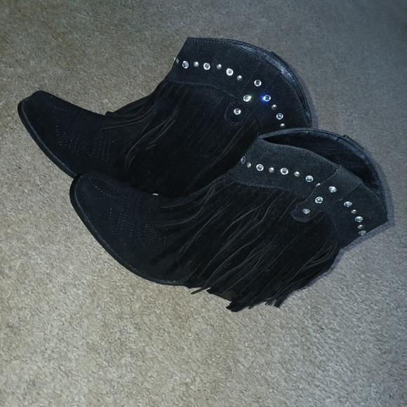 New!!! Womens tassel western boots!!! - Picture 3 of 9